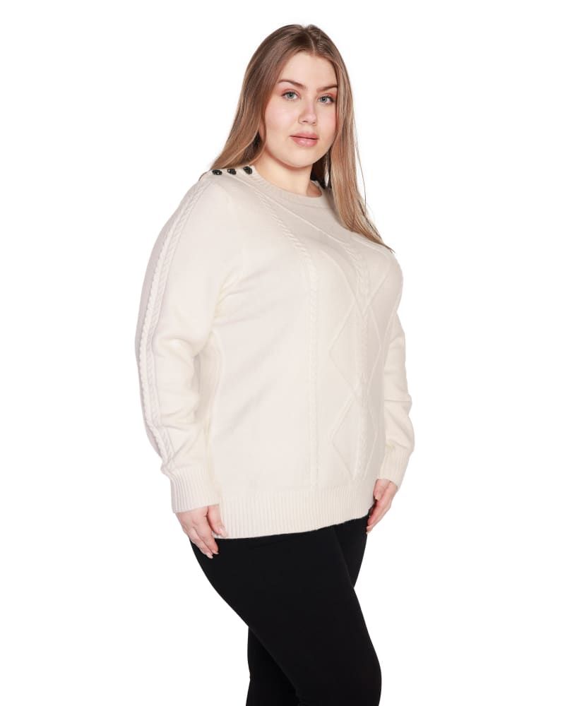 Plus size cable sale tights